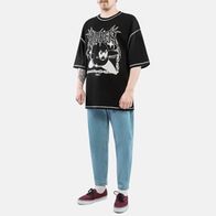 Футболка HAIDED CHAOTIC contrast, черный