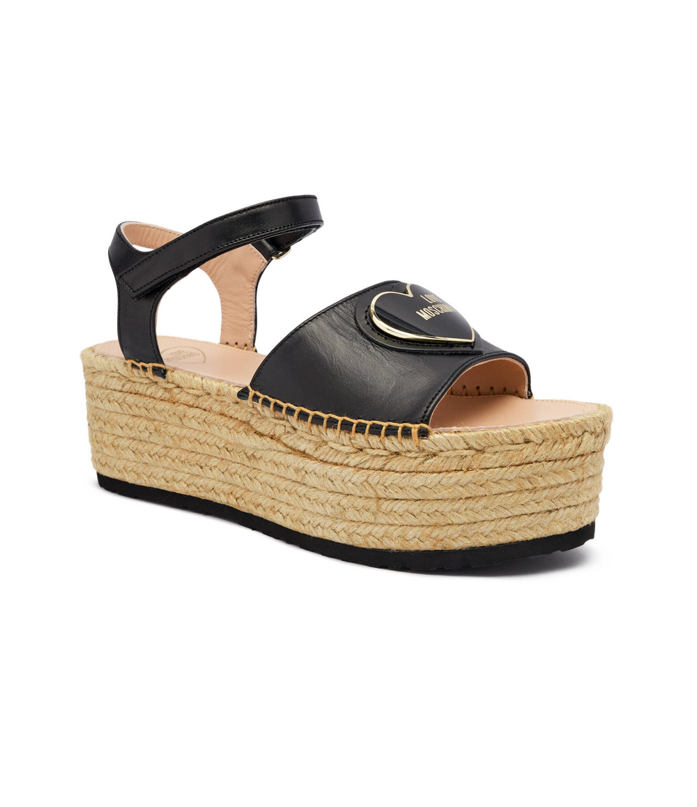 Босоножки VITELLO Love Moschino - черный(JA16306I0IIA0)