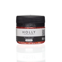 Глиттер для глаз, лица, волос и тела Glitter Gel Red Mix
