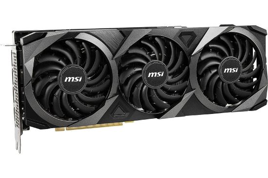 Видеокарта MSI GeForce RTX 3080 Ti 12 ГБ (RTX 3080 Ti VENTUS 3X 12G OC), rev. 2.0 (LHR)