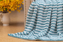 Плед 160х220 Sofi De MarkO Гринда морская волна