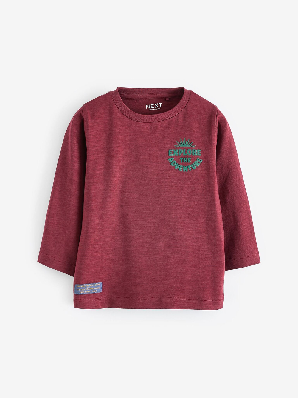 Лонгслив для мальчика Next N96-335, 3 шт., Синий, Зеленый, Белый