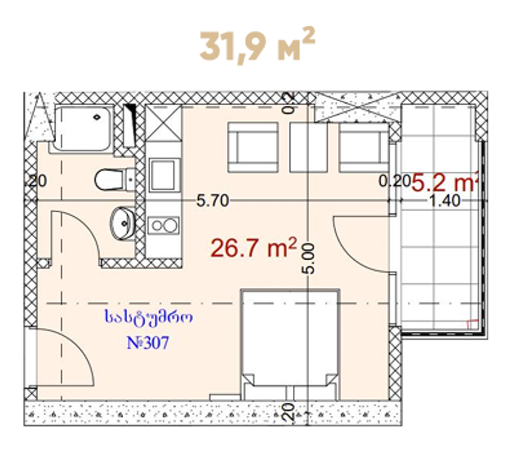 "Green Side" Грузия, Гонио, инвестиционный апарт-отель на первой береговой линии пляжа Гонио-Квариати, застройщик премиум-сегмента
