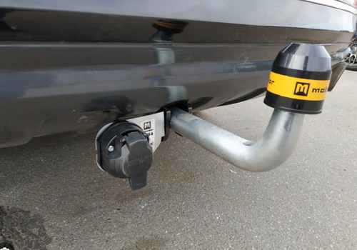 Фаркоп с оцинк. шаром Chery Tiggo 3 2017-2020 крепление шара на двух болтах, (без электрики, паспорт и сертификат в комплекте) Motodor.99001-A