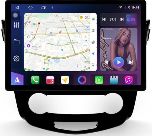 Магнитола для Nissan Qashqai J11 2014-2022 (кондиционер) - FarCar BX877 монитор 13" 2K QLED на Android 13, TS10, 6+128, CarPlay, 4G SIM-слот