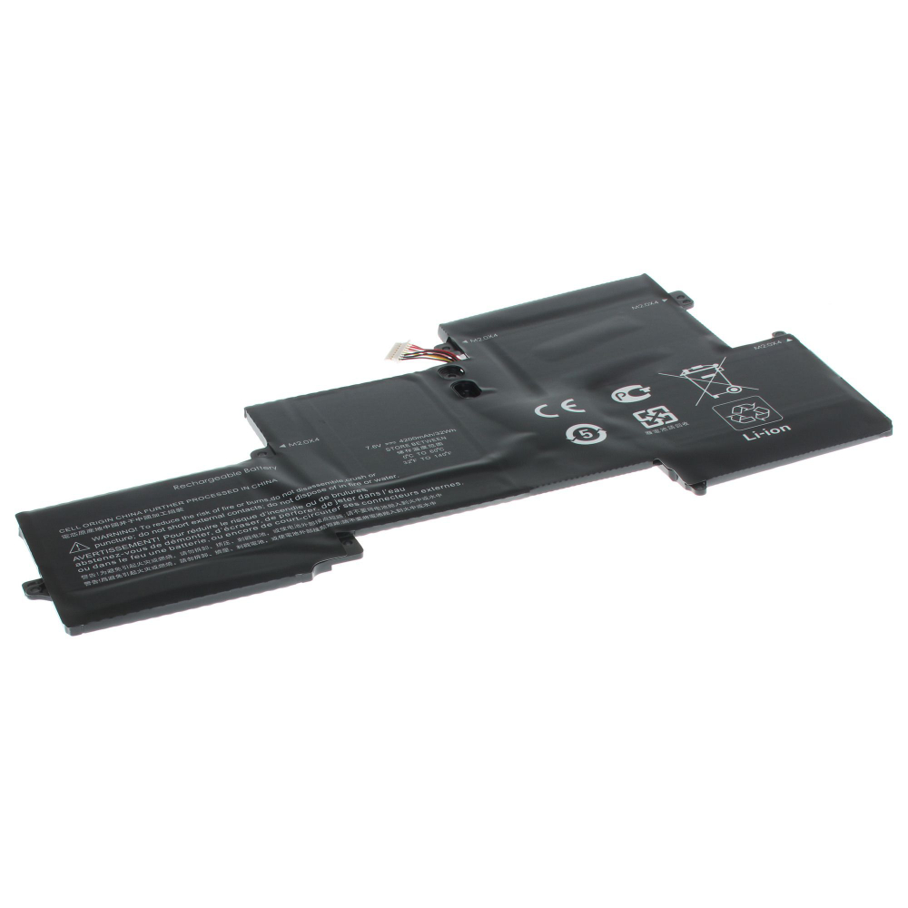 Аккумулятор iBatt 4200mAh для ноутбука HP EliteBook 1020 G1, G2 (BR04XL, HSTNN-I26C)