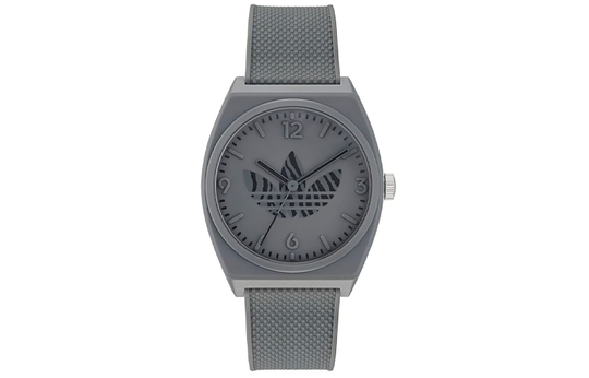 Adidas Originals Wrist Watch Quartz Movement Resin Strap 38mm Gray Dial Unisex 50m Water Resistant