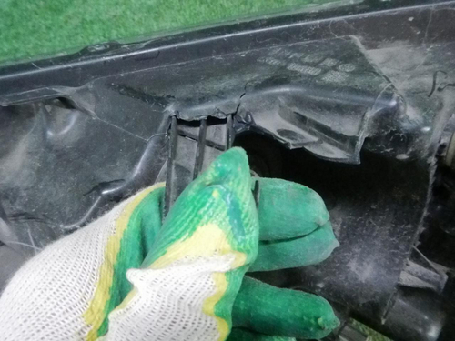 Битая Фара правая Nissan Qashqai 2 j11 (17-23) галоген