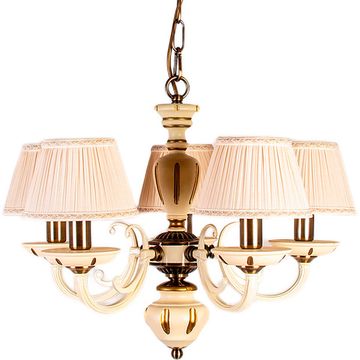 Подвесная люстра ABRASAX L.7630-5 WOOD