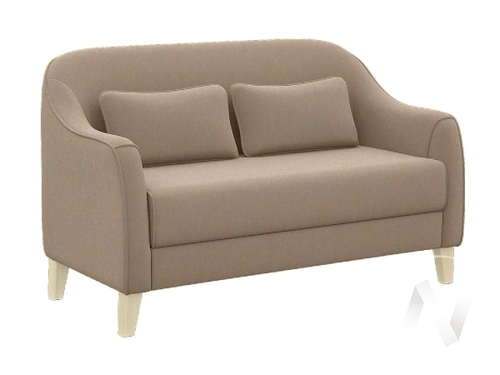 Диван Комфорт-4 (бесцветный лак/CATANIA LATTE)