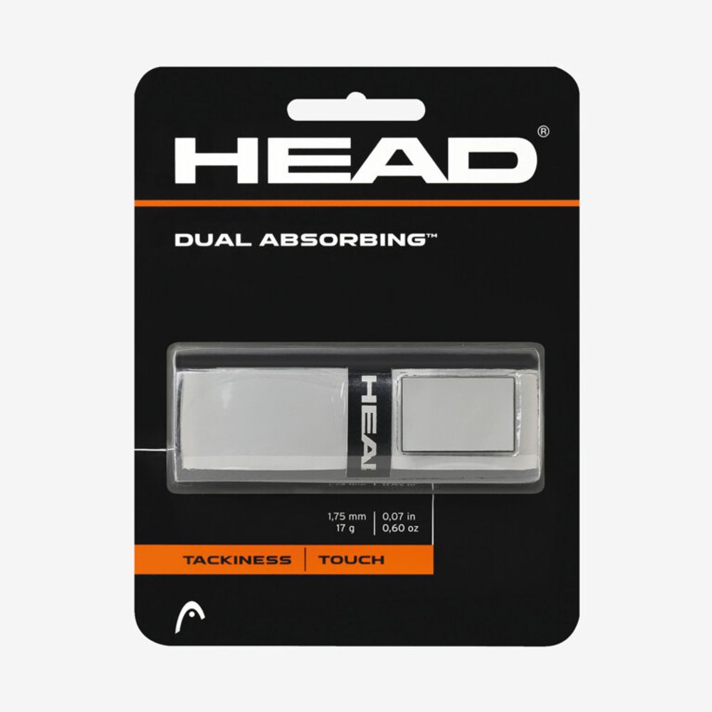 Аксессуары для тенниса Намотка базовая HEAD DUAL ABSORBING .