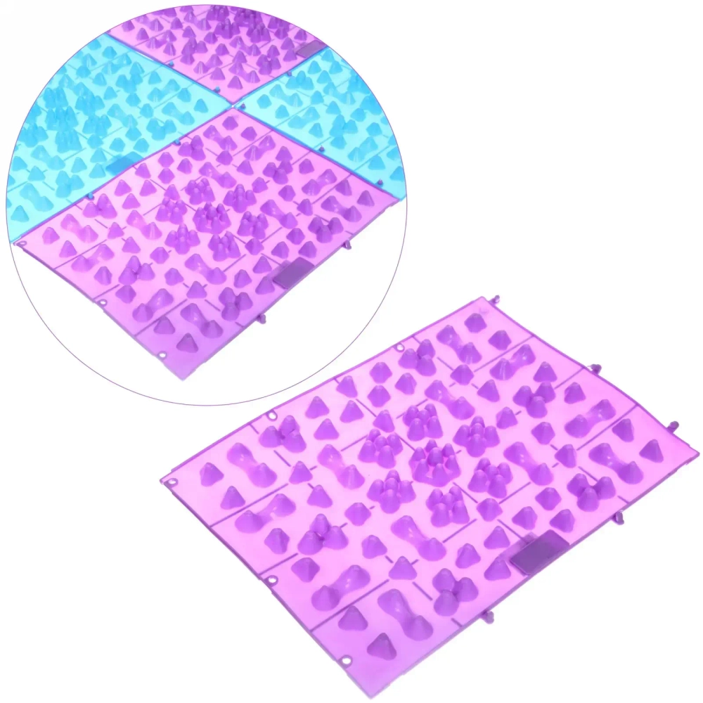 Коврик массажный для ног «Лёгкость» 28*38 см, микс