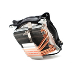 Кулер для CPU TESLA 1040RGB, 1х120мм, 1600rpm, 3-pin, Al+Cu, серебристый-черный-белый/RGB, 51.3CFM, 25.1дБ, 4-PIPE(прямой контакт), TDP 155Вт, INTEL 1700/1200/115x/775/1366, AMD AM5/AM4/AM3(+)/AM2(+)/FM2(+)/FM1/754/940/939 (TSL-1040-RGB)