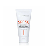 ANGIOPHARM Sunscreen matrix Солнцезащитный крем для лица SPF50 50мл (61465)