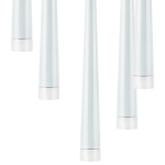 807086 Подвес PUNTO 8х25W G9 ХРОМ/БЕЛЫЙ