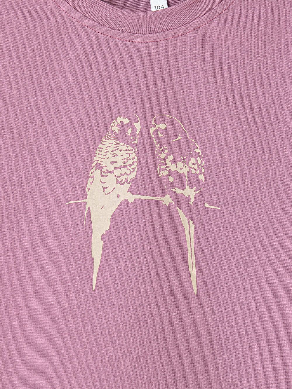 Футболка оверсайз "Орхидея"