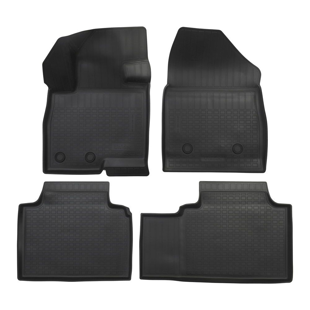 Ковры в салон Norplast для BAIC Beijing X7 I (2023-), рестайлинг, Черный, арт.NPA11-C08-930-2