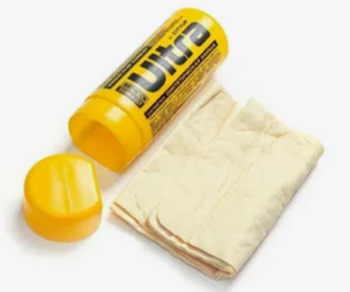 Салфетка замша в тубе  СА-228  Малая  32*43 многослойная (PVA+MICROFIBER)