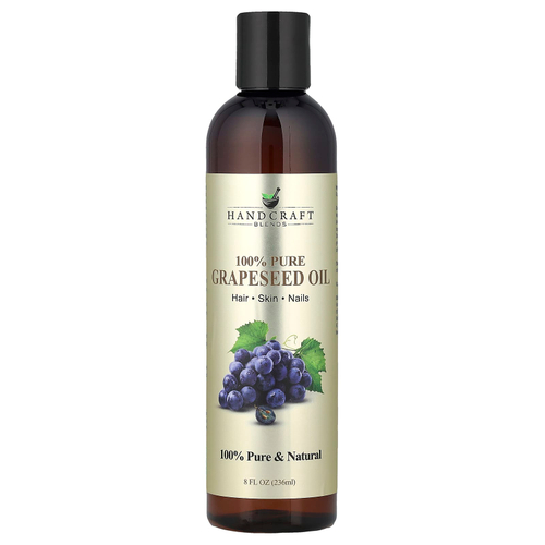 Handcraft Blends, 100% чистое масло из виноградных косточек, 236 мл (8 жидк. унций)