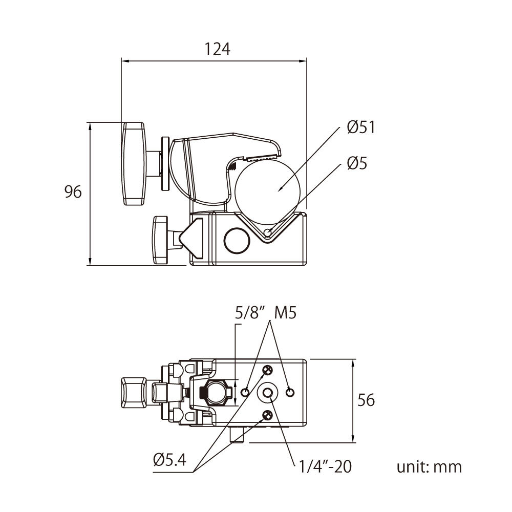 Зажим Kupo KCP-700 Super Convi Clamp Silver W/ KCP-7SDL Saddle