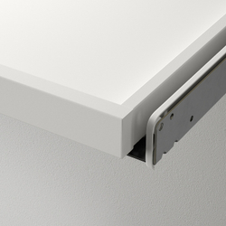 IKEA KOMPLEMENT  (ИКЕА КОМПЛЕМЕНТ)  -  Выдвижной поднос, белый, 100x35 см