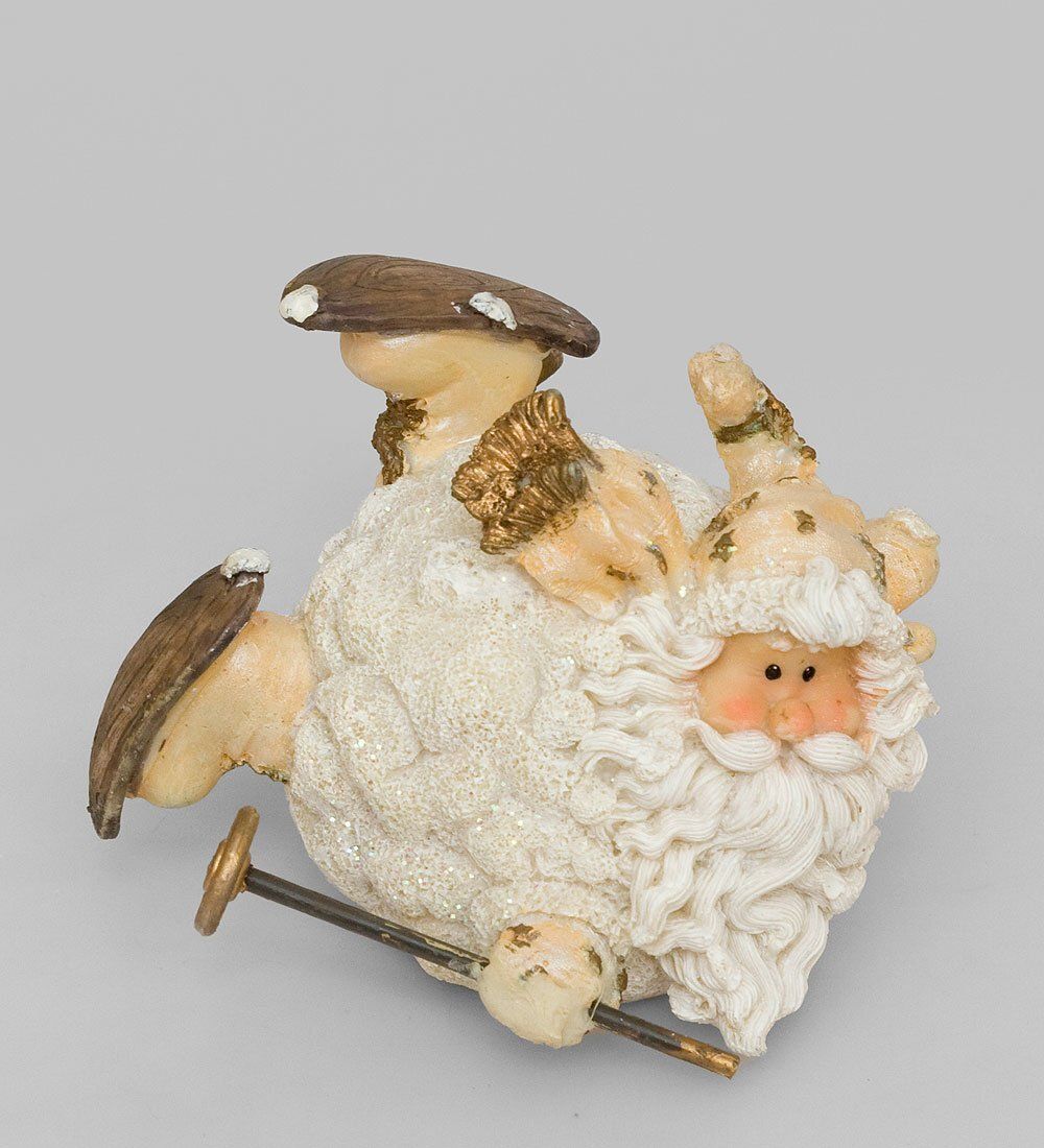 HJ23A100- 9 Фигурка «Дед Мороз - Веселый лыжник» в асс.