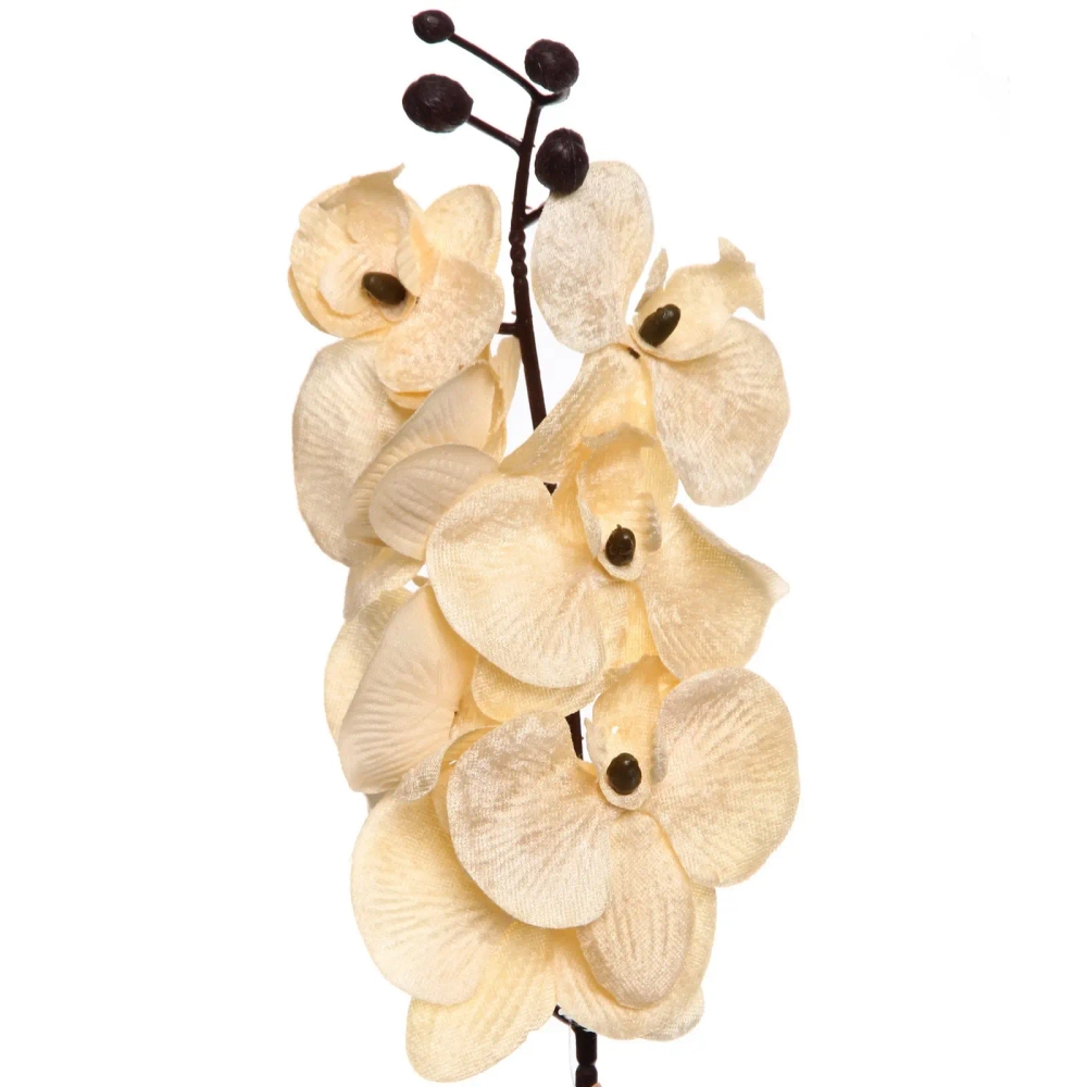 Искусственные цветы «FLOWERS MAGIC» 70см Орхидея кремовая