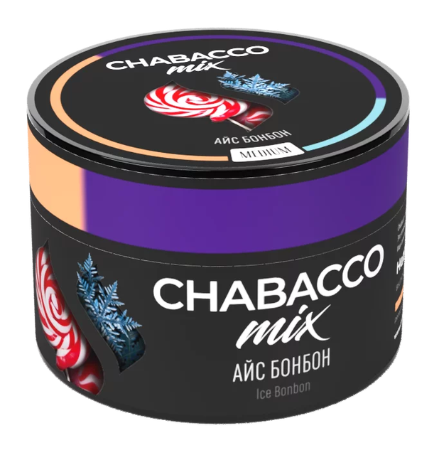 Бестабачная смесь Chabacco Mix Medium - Ice Bonbon 50 г
