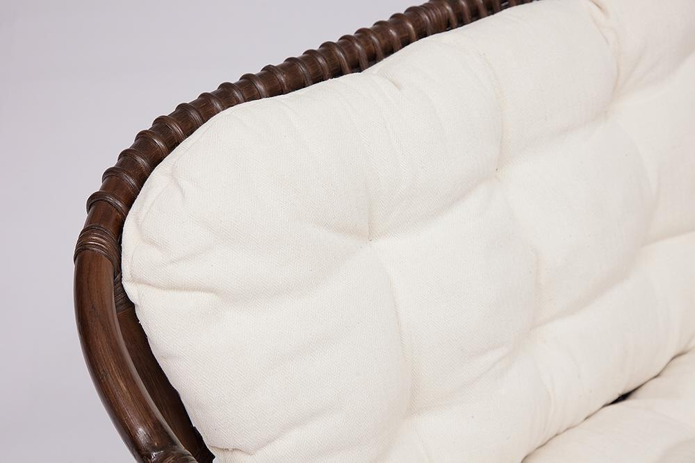 КОМПЛЕКТ " NEW BOGOTA " ( диван + 2 кресла + стол со стеклом ) /с подушками/