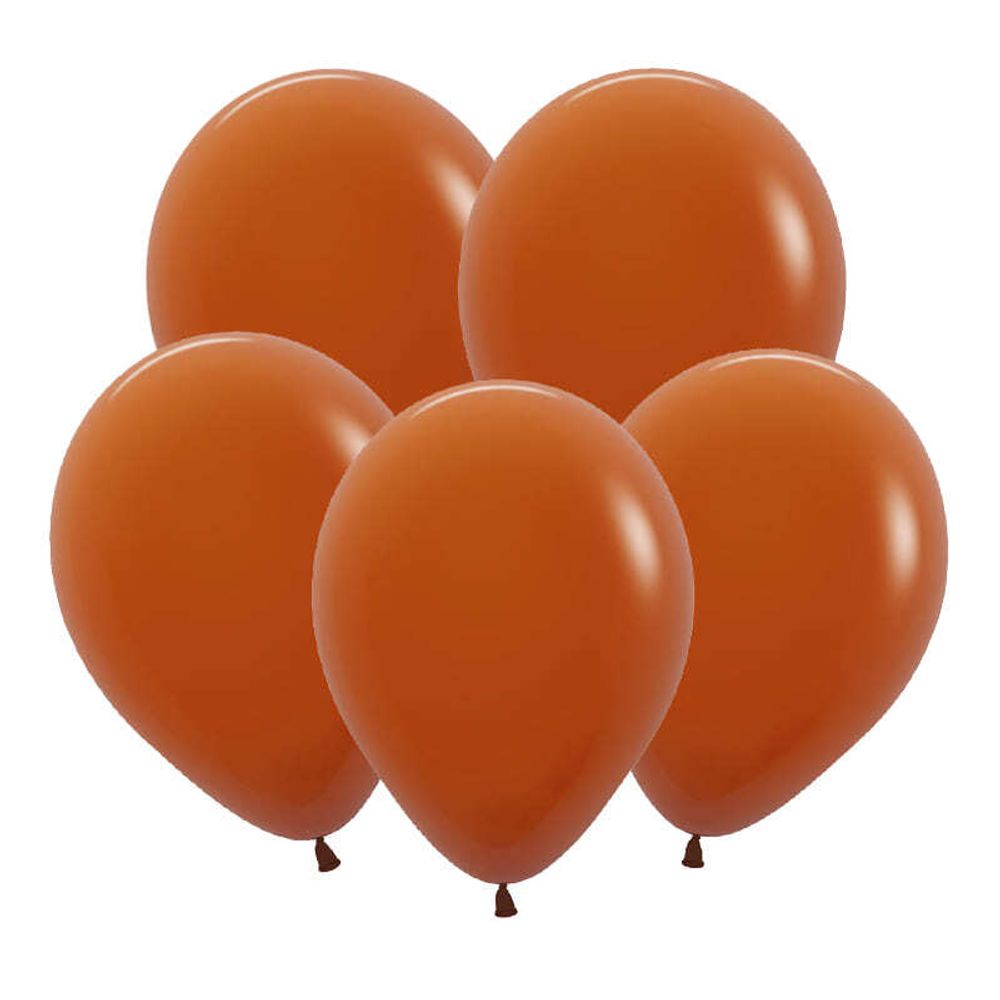 S 12&quot; Пастель Оранжевый закат / Sunset Orange / 50 шт.
