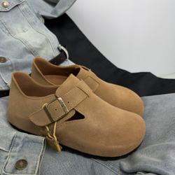 Туфли женские натуральная кожа артикул 6197-3 цвет"песочный"