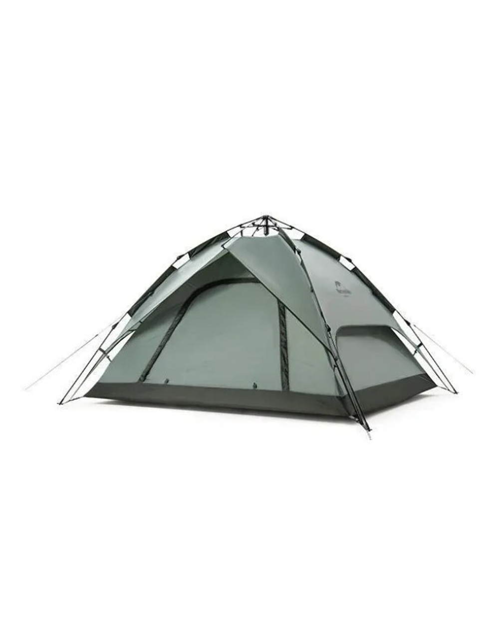 Палатка Naturehike 4-местная, быстросборная, серо-зеленая