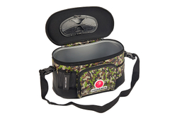 Кан рыболовный HIGASHI Live bait box 7.5L Green Digital Camo