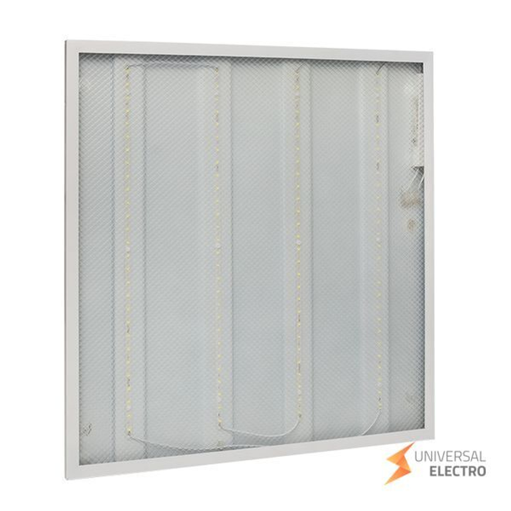 Панель светодиодная (ДВО) ДУО-4102-Z 36Вт 6500К призма 595х595 EKF Basic