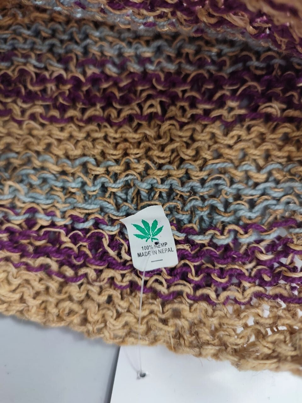 Шапка полосатая