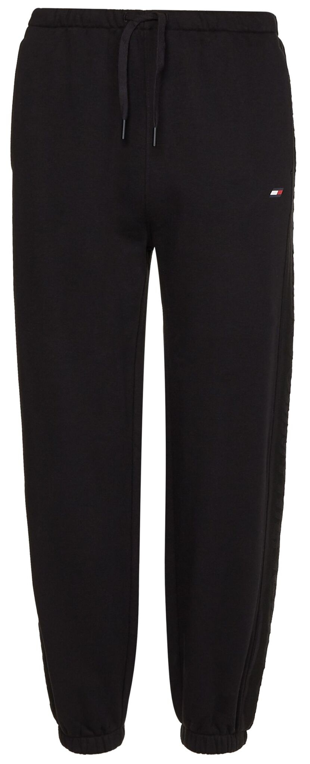 Женские теннисные брюки Tommy Hilfiger Relaxed Branded Sweatpant - black