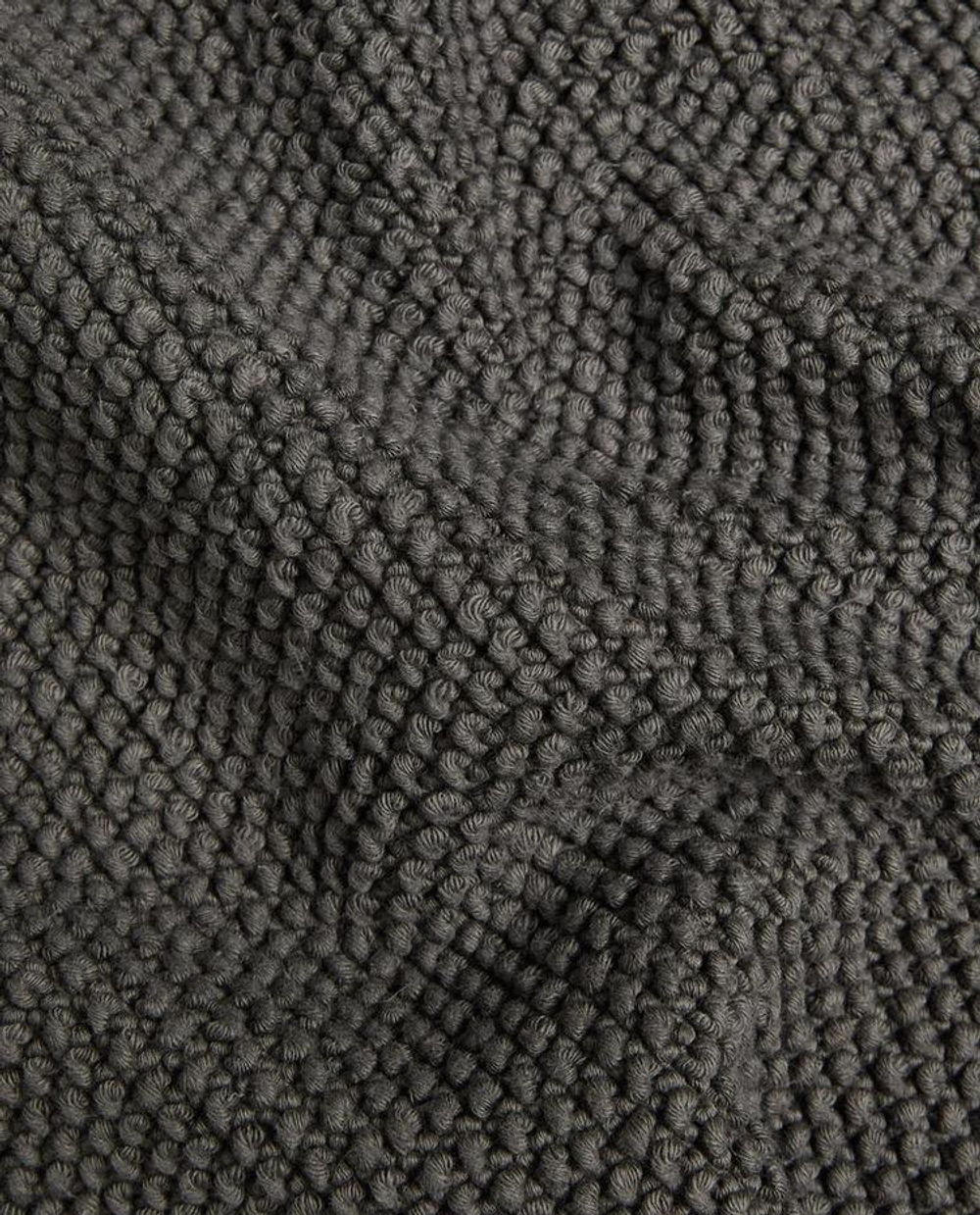 ZARA HOME КОВРИК ДЛЯ ВАННОЙ ИЗ ХЛОПКА С АНТИСКОЛЬЗЯЩЕЙ ПОВЕРХНОСТЬЮ, ТЕМНО-СЕРЫЙ