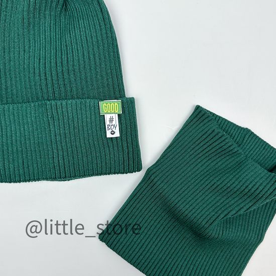 Шапка со снудом, Еловый