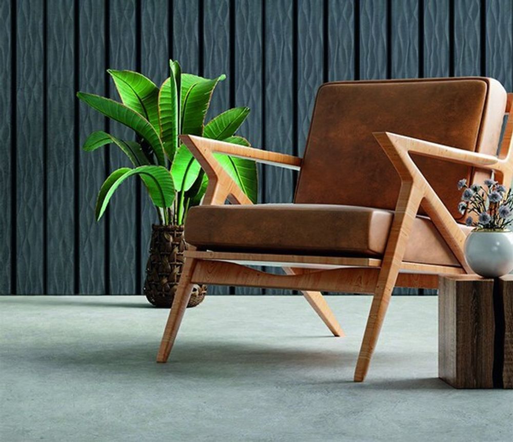 Стеновая панель HiWood декорированная, 270x12 см