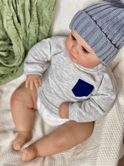 Кукла Реборн мягконабивная 55см (FA-820)