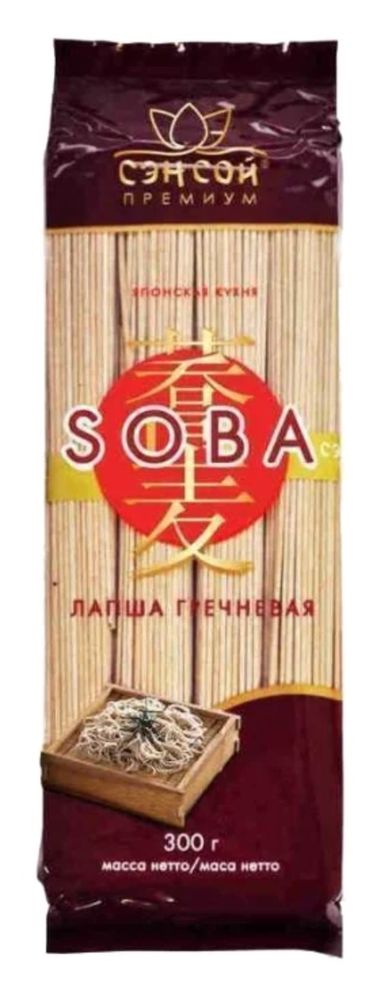 Лапша Sen Soy Японская кухня Soba гречневая 300 г