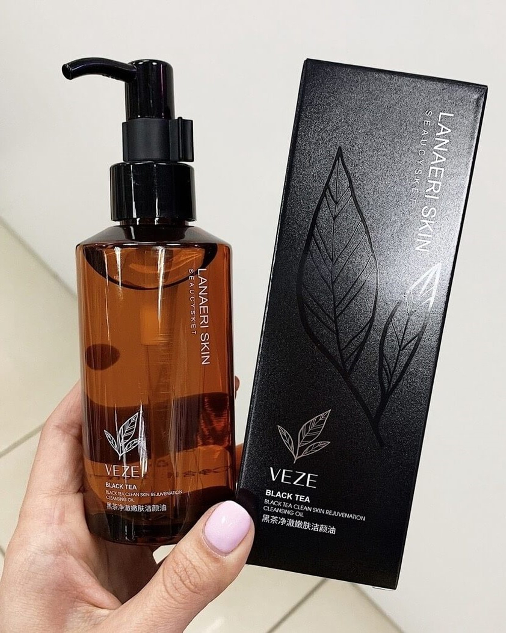 Гидрофильное масло для снятия макияжа с экстрактом чёрного чая, 150мл