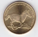 2 злотых Польский коник (животный мир) 2014 год, Польша.