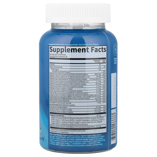 Garden of Life, Vitamin Code®, мультивитамины для мужчин, лимон и ягоды, 90 жевательных таблеток