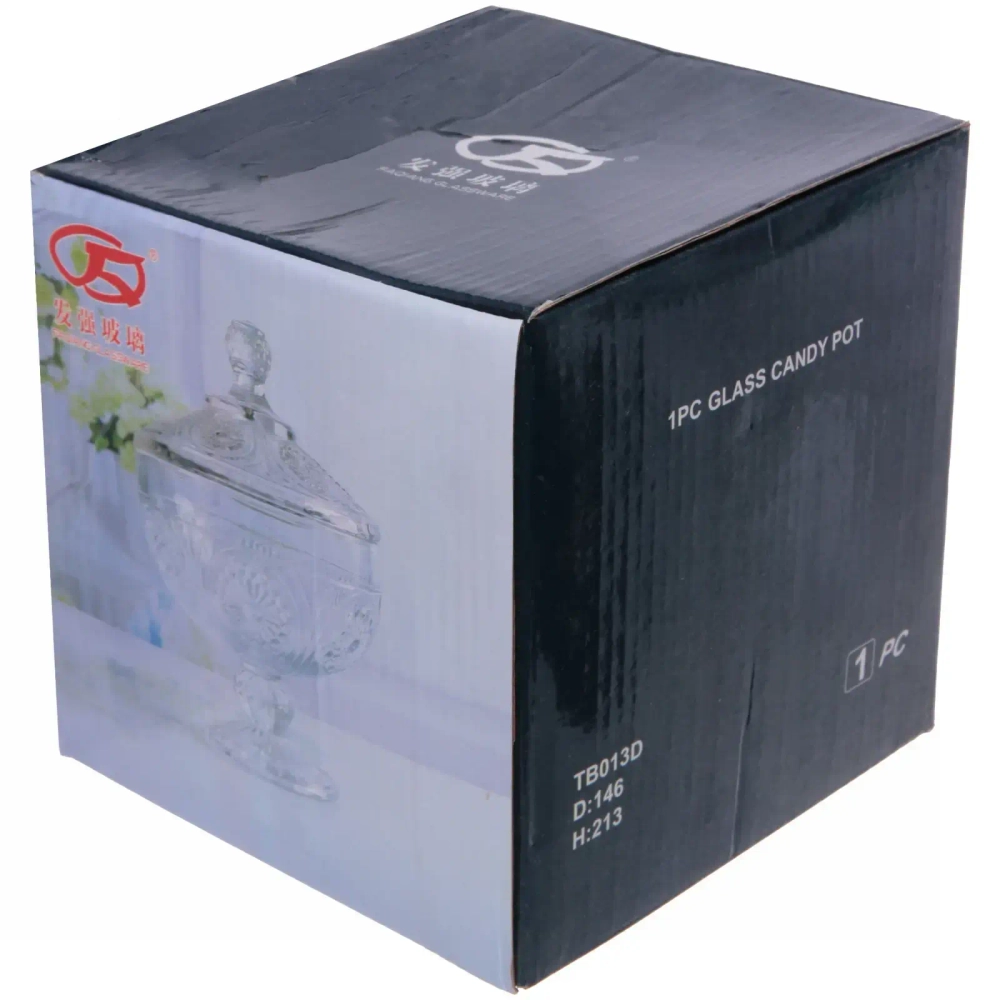 Сахарница стеклянная 14,5*21см «Калейдоскоп»