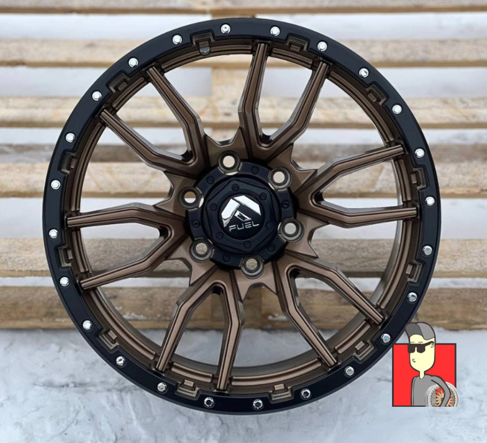 Комплект дисков Fuel Rebel 18x9 et0 6x139.7