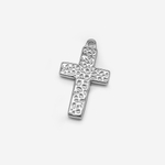 Подвеска "Крест" 29,3*17,6мм, сталь без покрытия