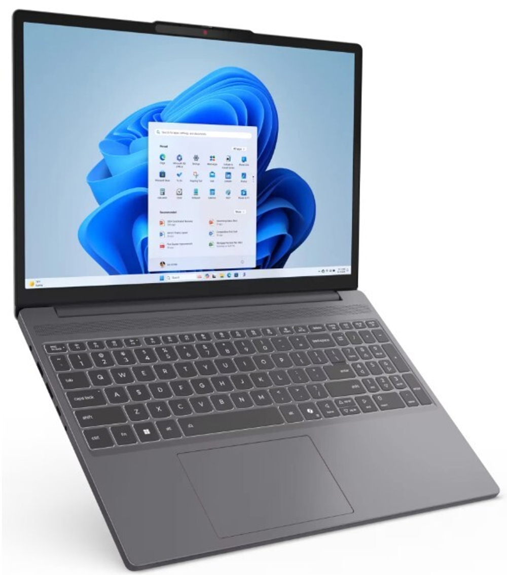 Ноутбук  Lenovo IdeaPad Slim 3 15IRH10 15.3 ", Core i7, 16 Гб RAM, 512 Гб SSD, UHD Graphics, Серый