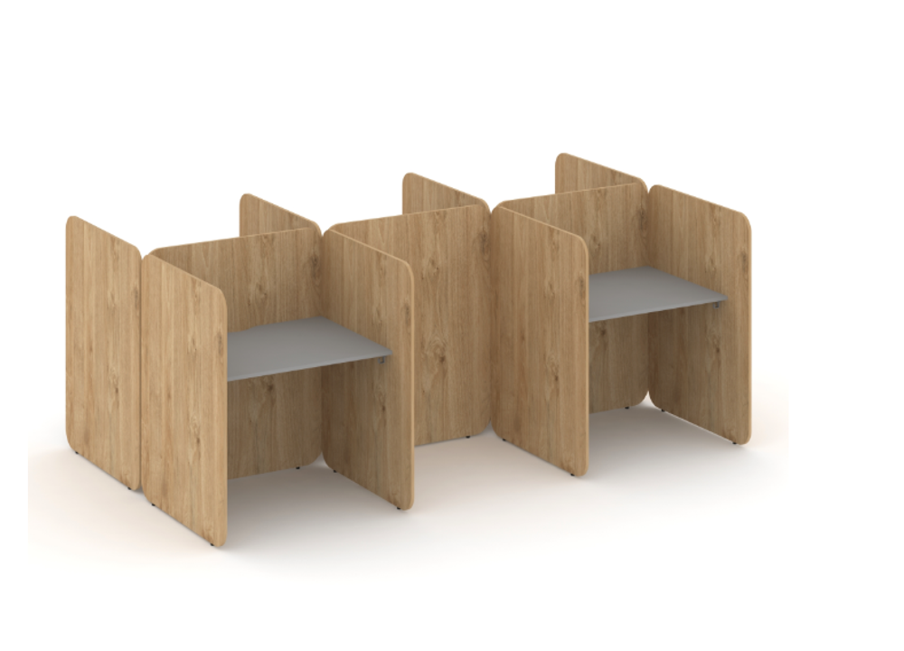 Стол для колл-центра ЛДСП комплект №008 KCB.K-008