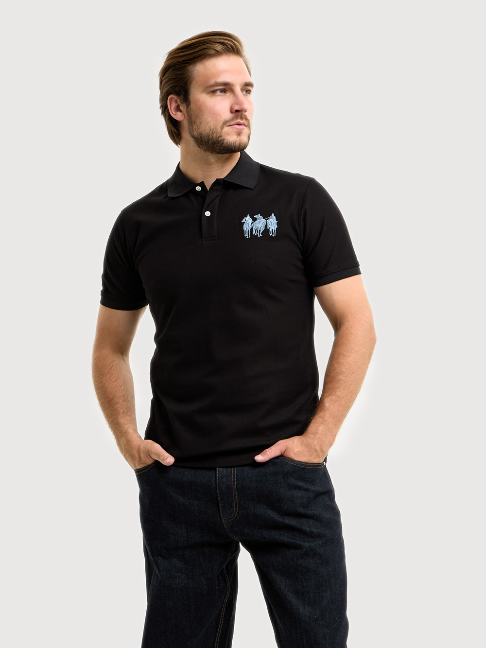 Поло Три Богатыря | EPOS (чёрное)